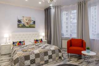 Апарт-отель Royal Capital Apartments Санкт-Петербург Апартаменты-студио с гидромассажной ванной-15