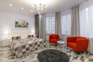 Апарт-отель Royal Capital Apartments Санкт-Петербург Апартаменты-студио с гидромассажной ванной-1