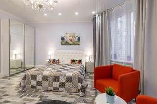 Апарт-отель Royal Capital Apartments Санкт-Петербург Апартаменты-студио с гидромассажной ванной-23